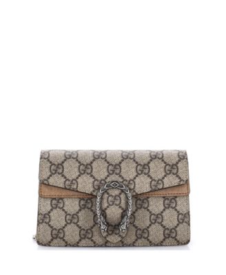 Super Mini Dionysus Bag GG Coated Canvas