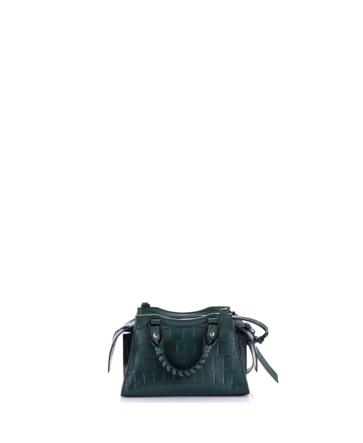 Pre-Owned Balenciaga Mini Neo Classic City Bag Embossed Leather
