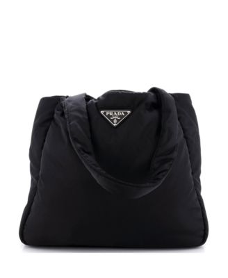 Large Padded Soft Tote Re-Nylon