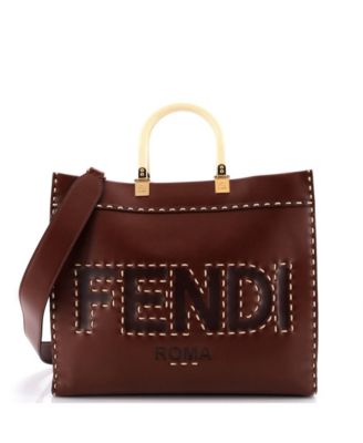 Medium Sunshine Shopper Tote Leather