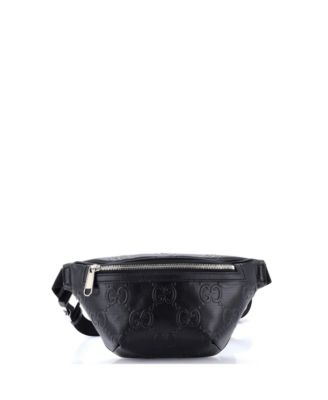 Small Belt Bag GG Embossed Perforated Leather