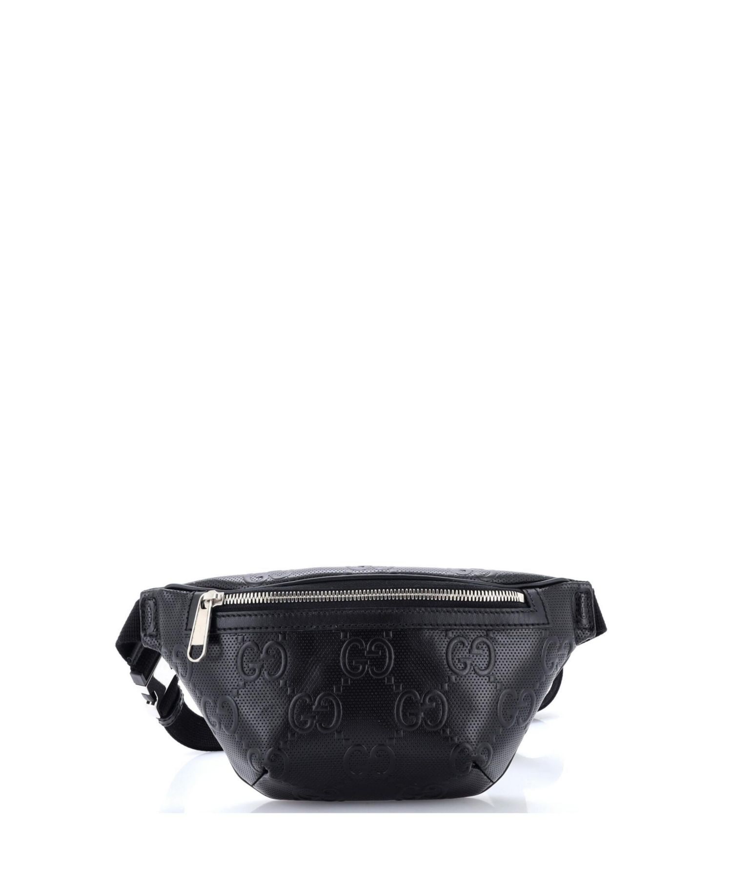 Small Belt Bag GG Embossed Perforated Leather