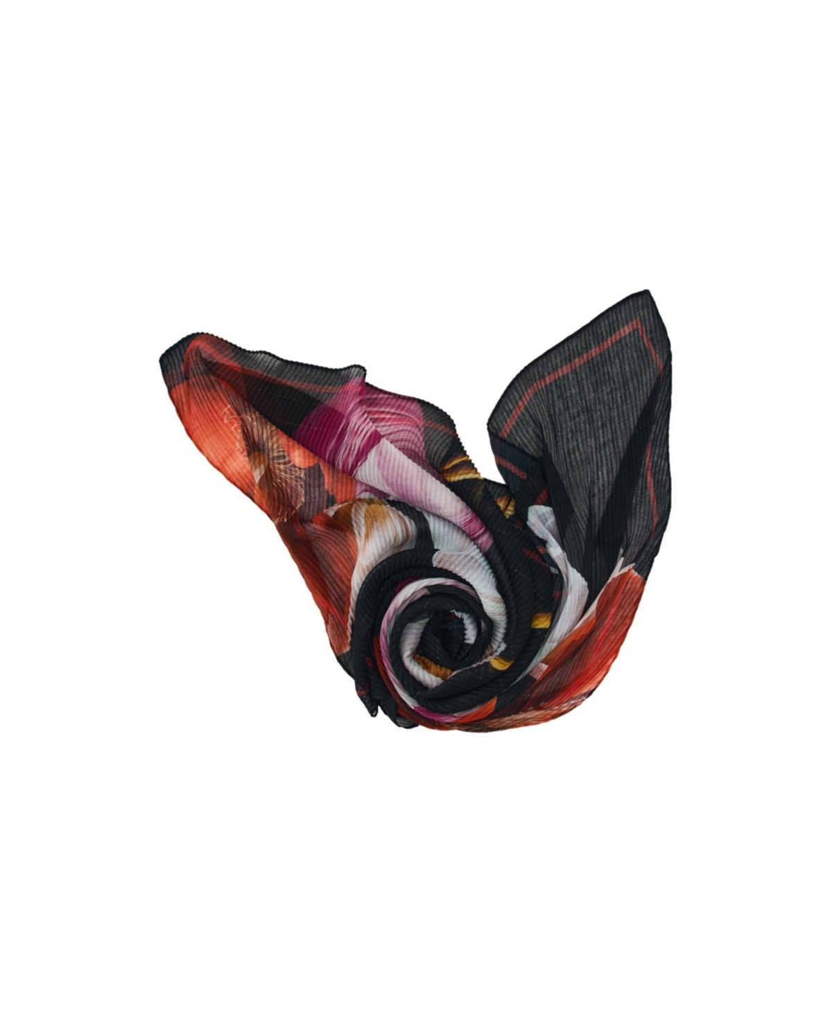 Desigual Women's Printed Flower Scarf