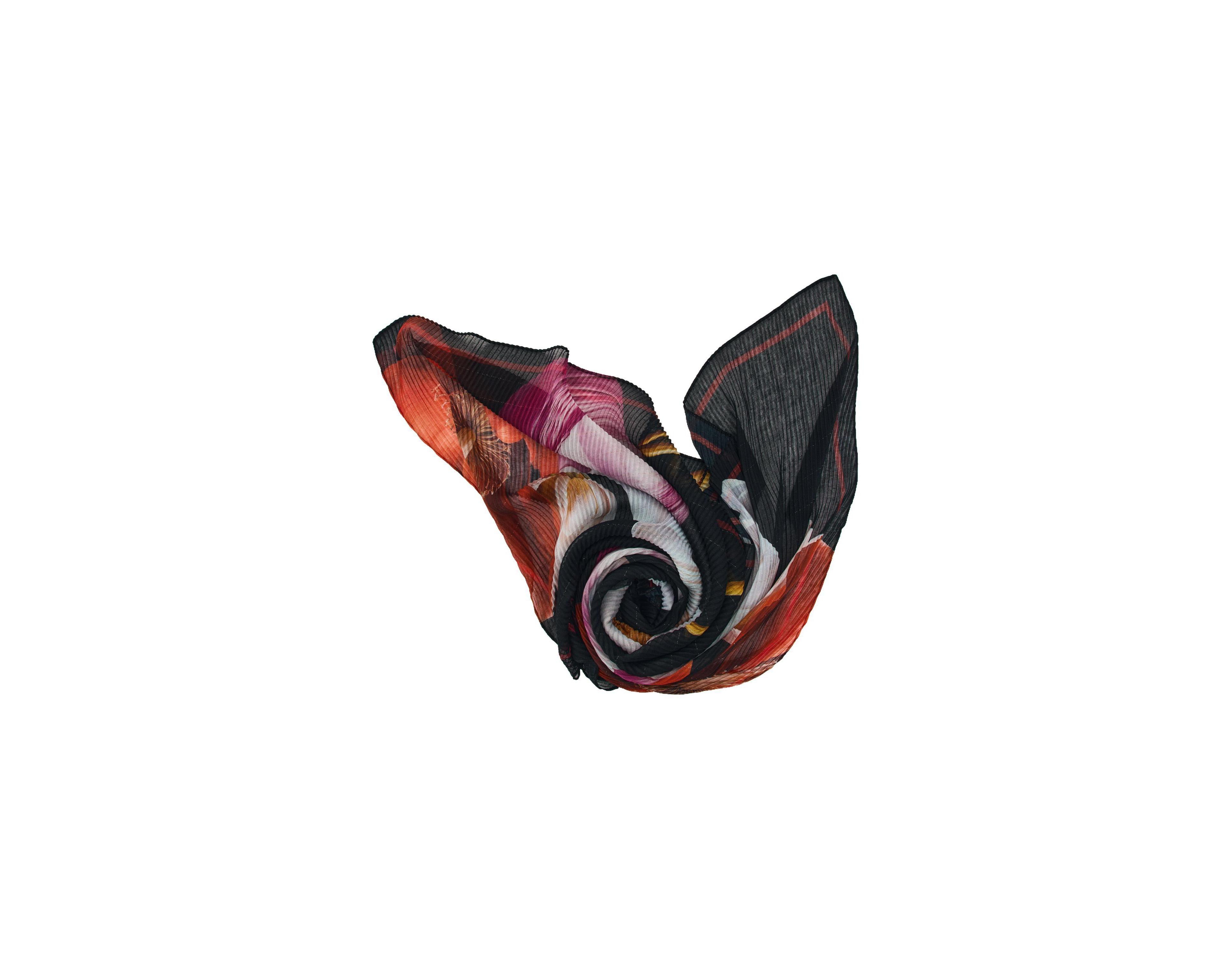 Desigual Women's Printed Flower Scarf