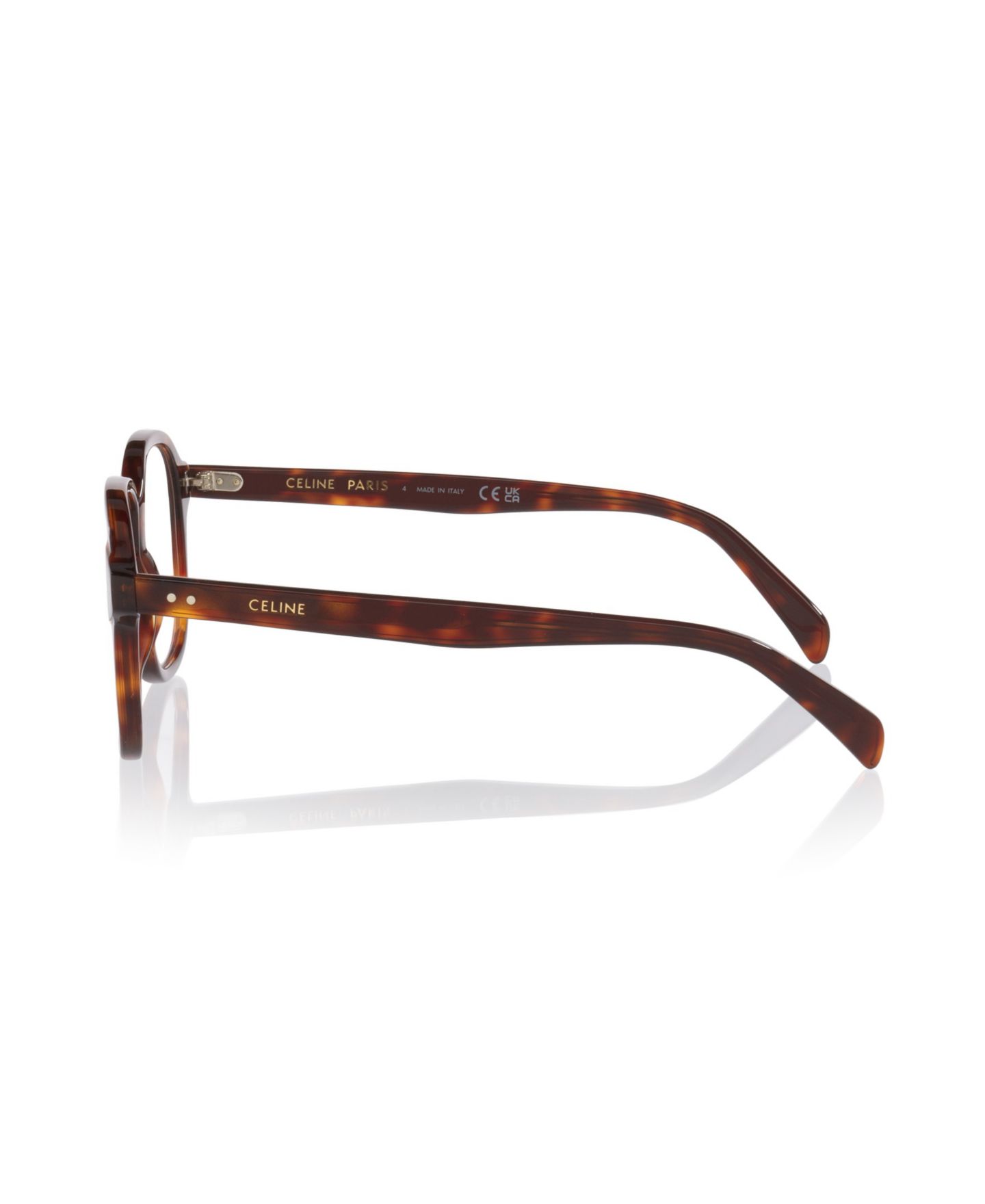 Мужские очки Celine Thin Cl50171i Polarized Eyeglasses, CL000612, цвет: Чёрный — фото 6