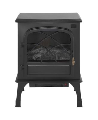 25.5in Electric Fireplace Stove Heater 1500W with Remote and Timer