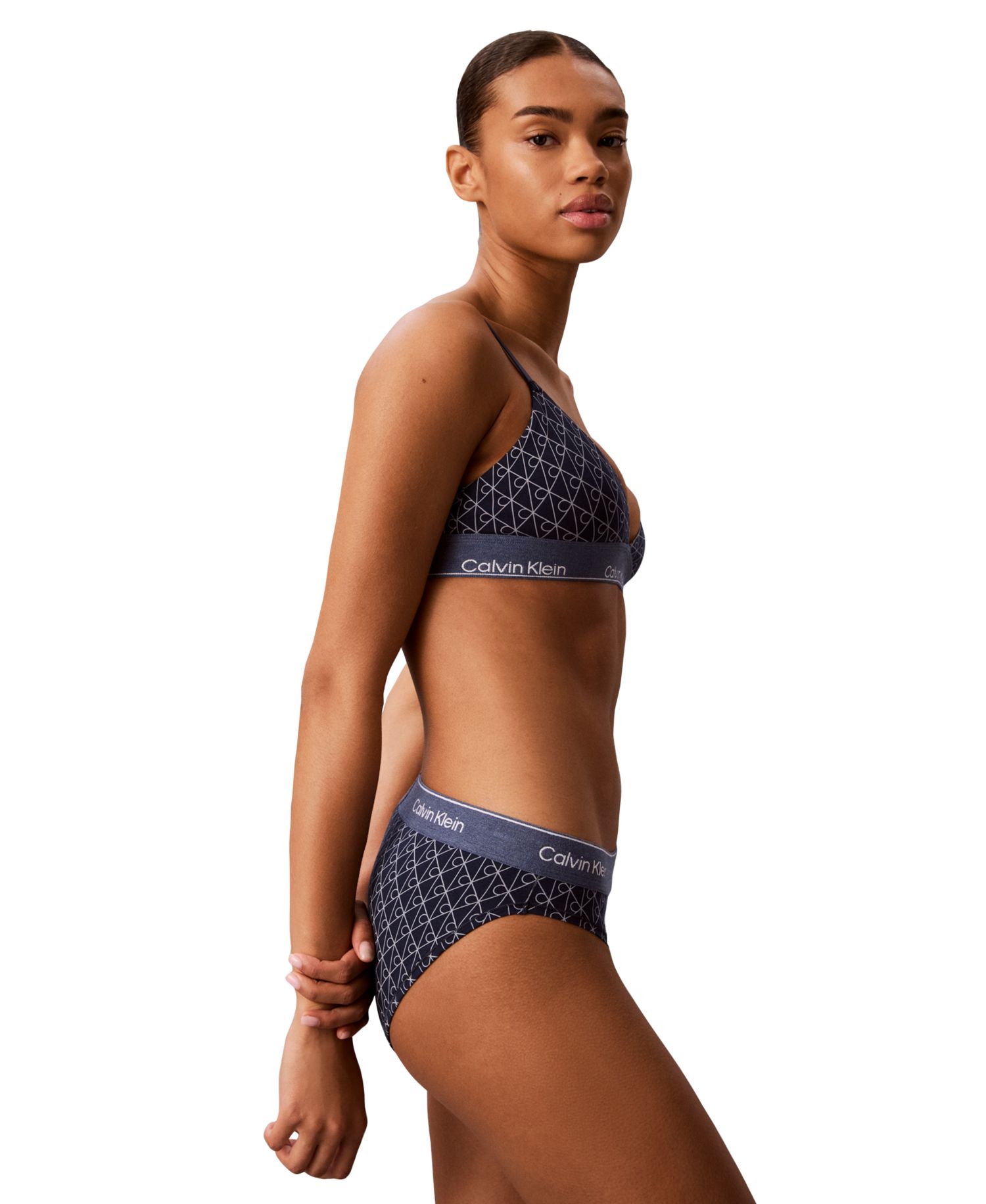 Regular Icon Cotton-Modal-Blend Limited Edition Triangle Bra, QF9157