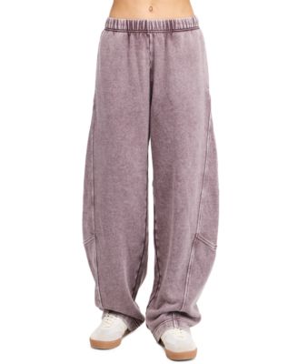 Women's Wide-Leg High-Rise Sweatpants