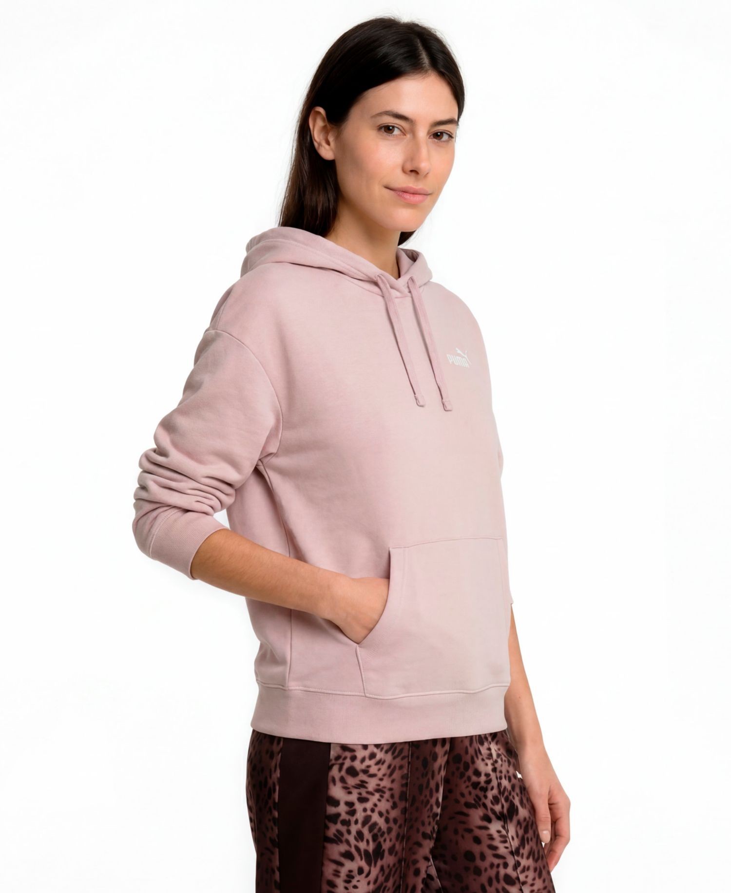 Women's ESS Small No.1 Logo Standard Pullover Fleece Hoodie