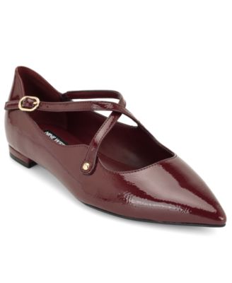Women's Jarry Crisscross Pointed Toe Dress Flats