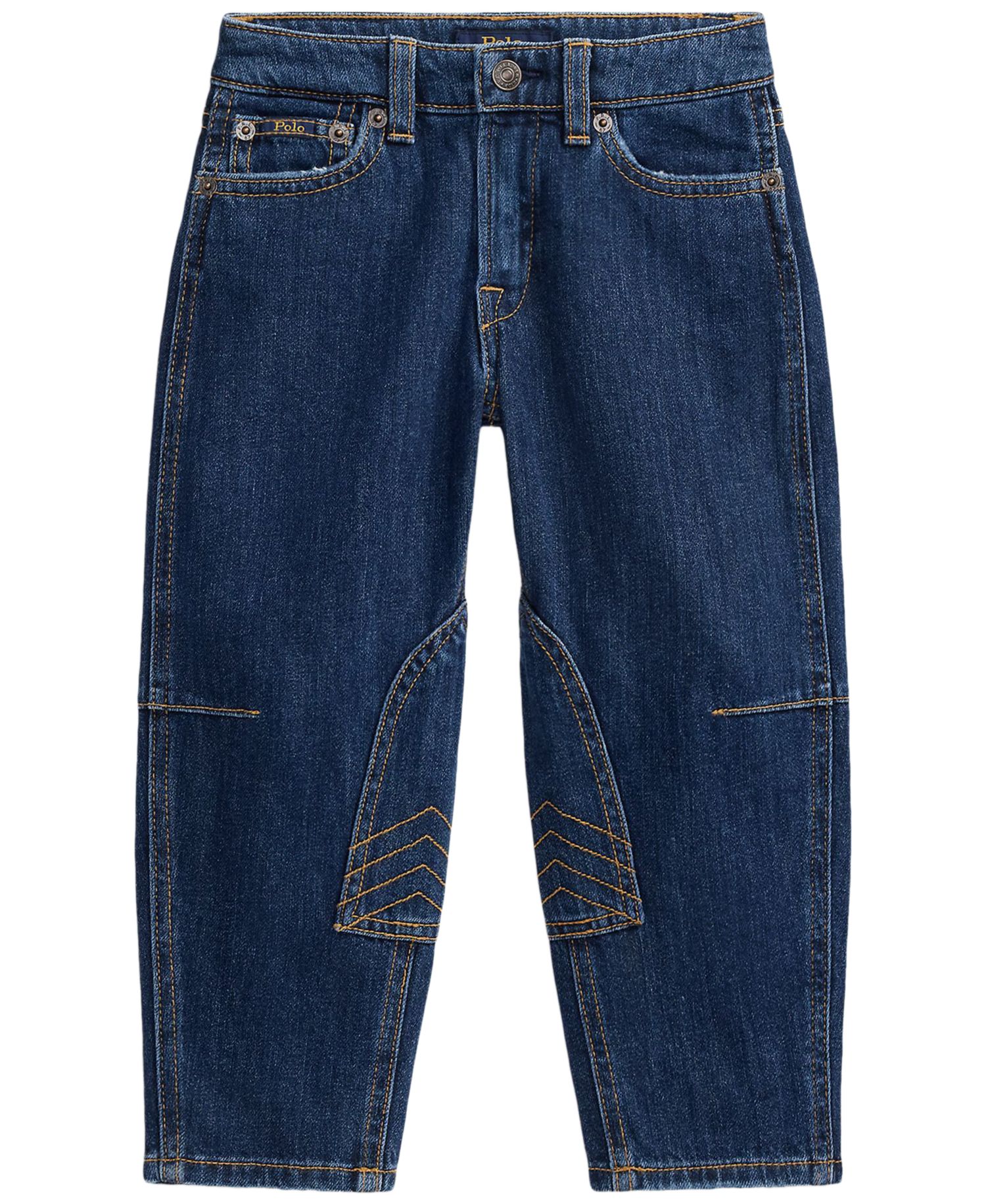 Girls' 2T-6X Curved Tapered Cotton Denim Jeans