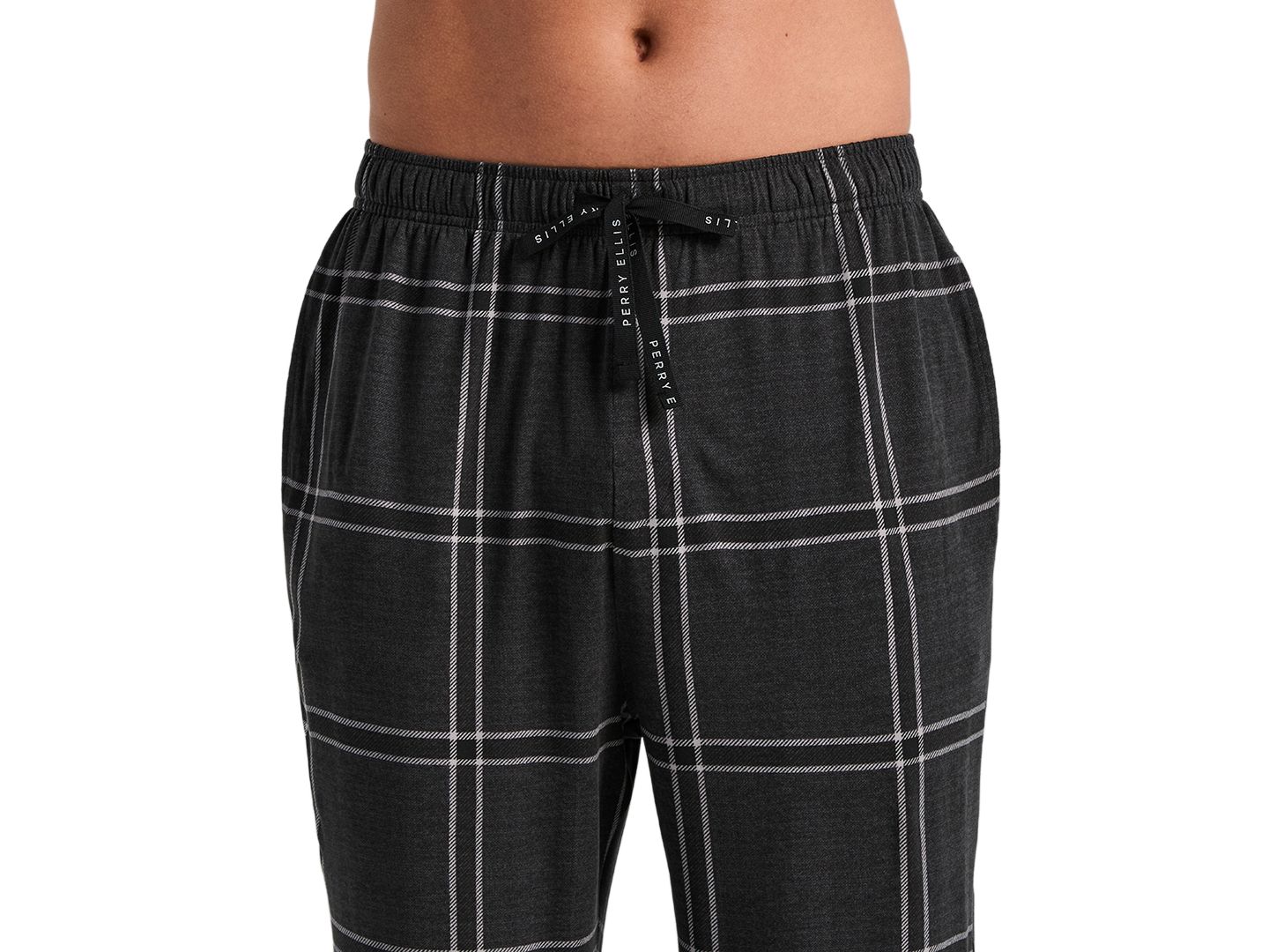 Пижамные брюки Buffalo для мужчин — Perry Ellis Portfolio, цвет: Чёрный — фото 3