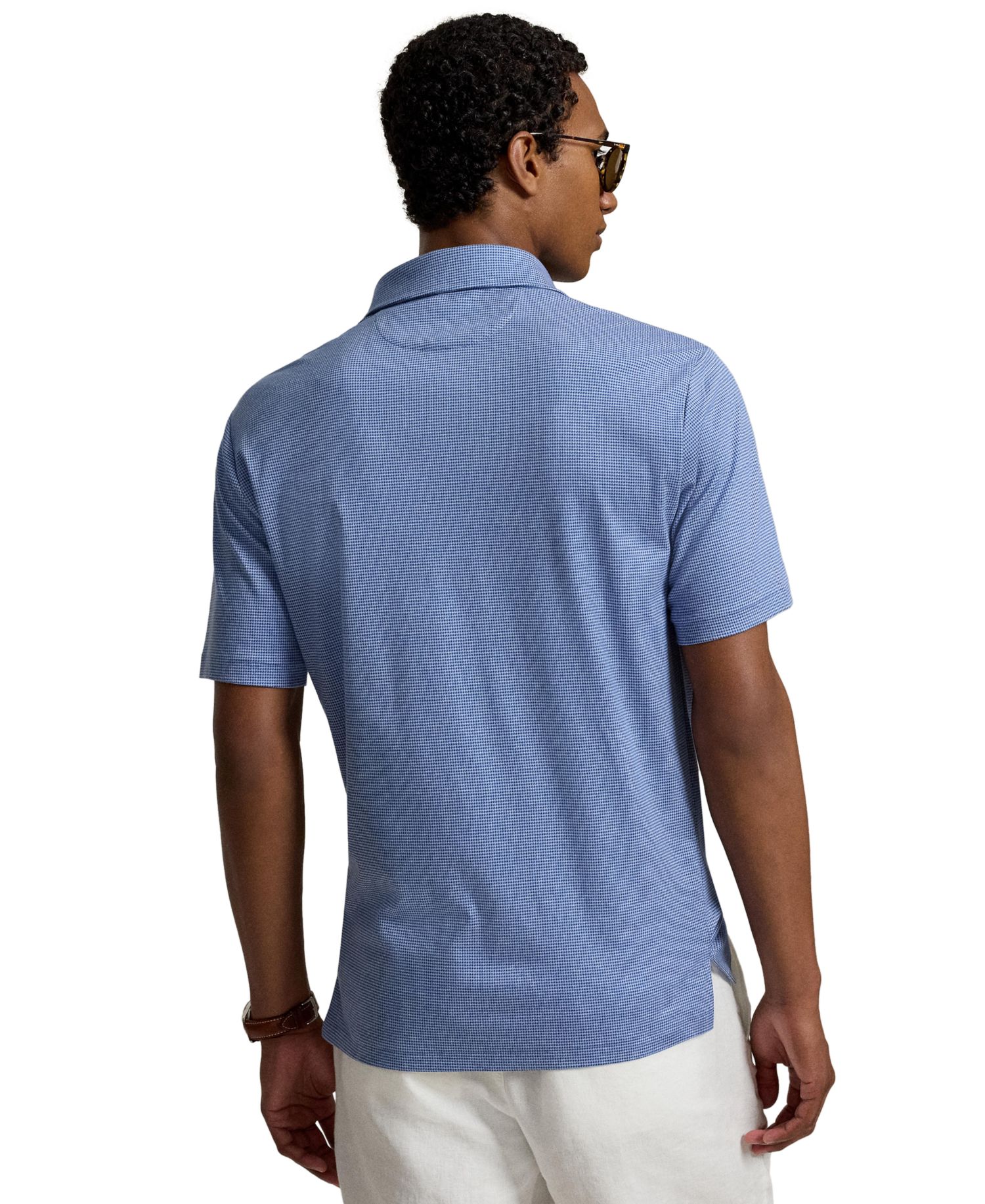 Men's Custom Slim-Fit Soft Cotton Polo Shirt