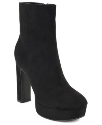 Women's Danella Block Heel Platform Dress Booties
