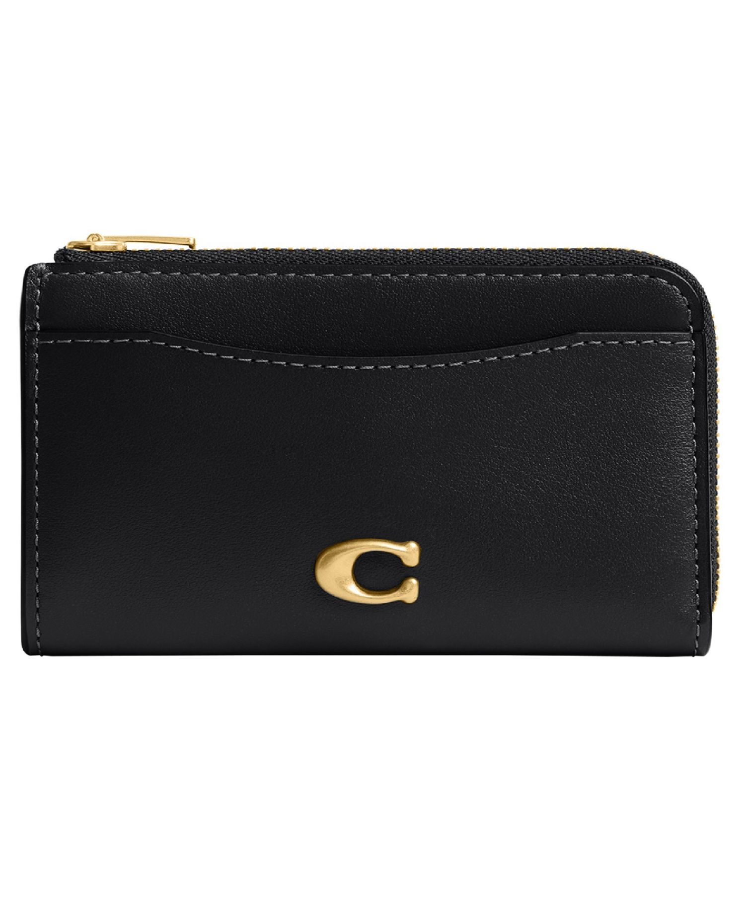 Essential Leather Key Zip Card Case
