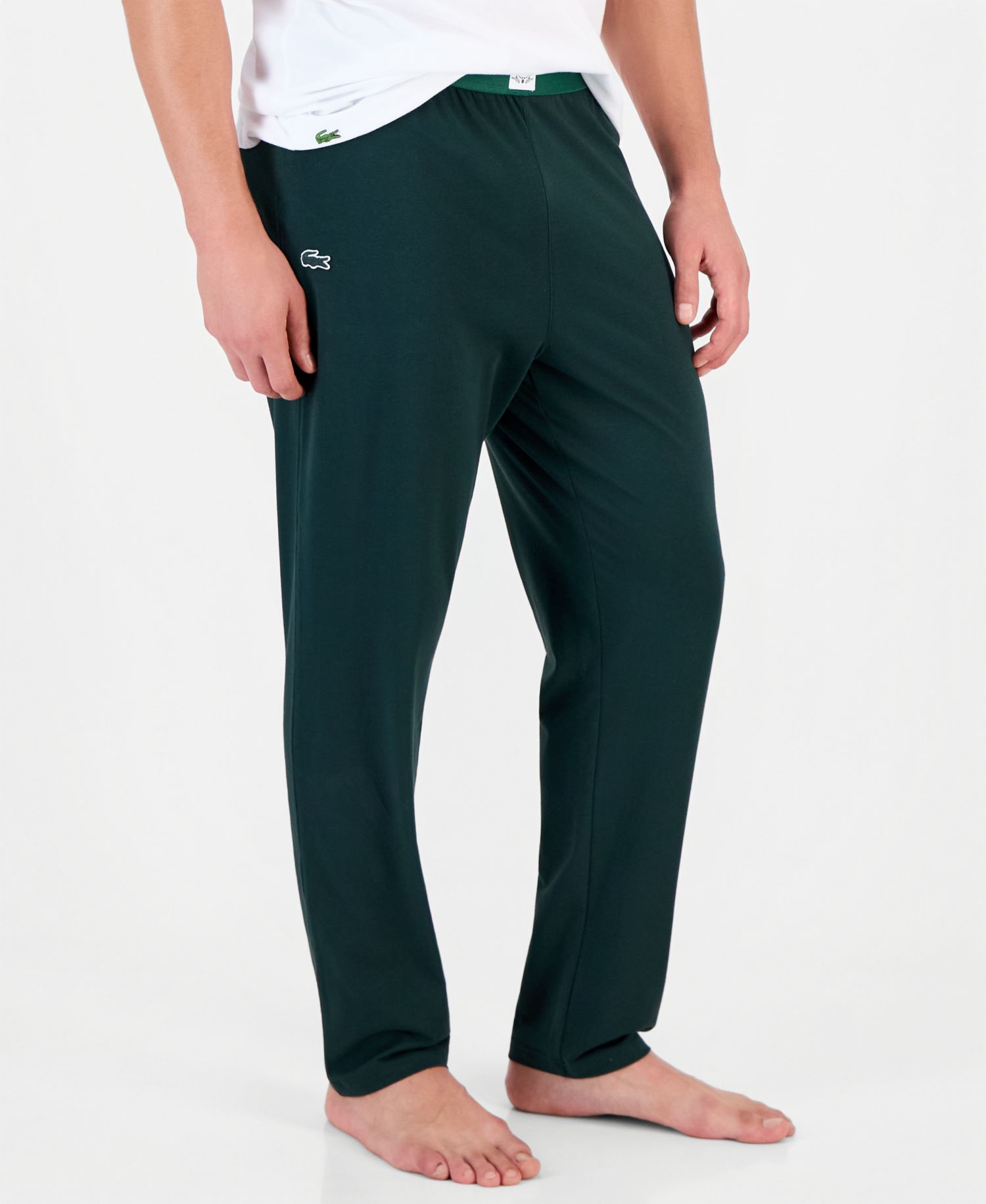 Men's Short-Sleeve Crewneck T-Shirt and Pajama Pants, 2-Piece Set