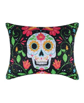 Day of the Dead Lightweight Pillow Sham, Standard