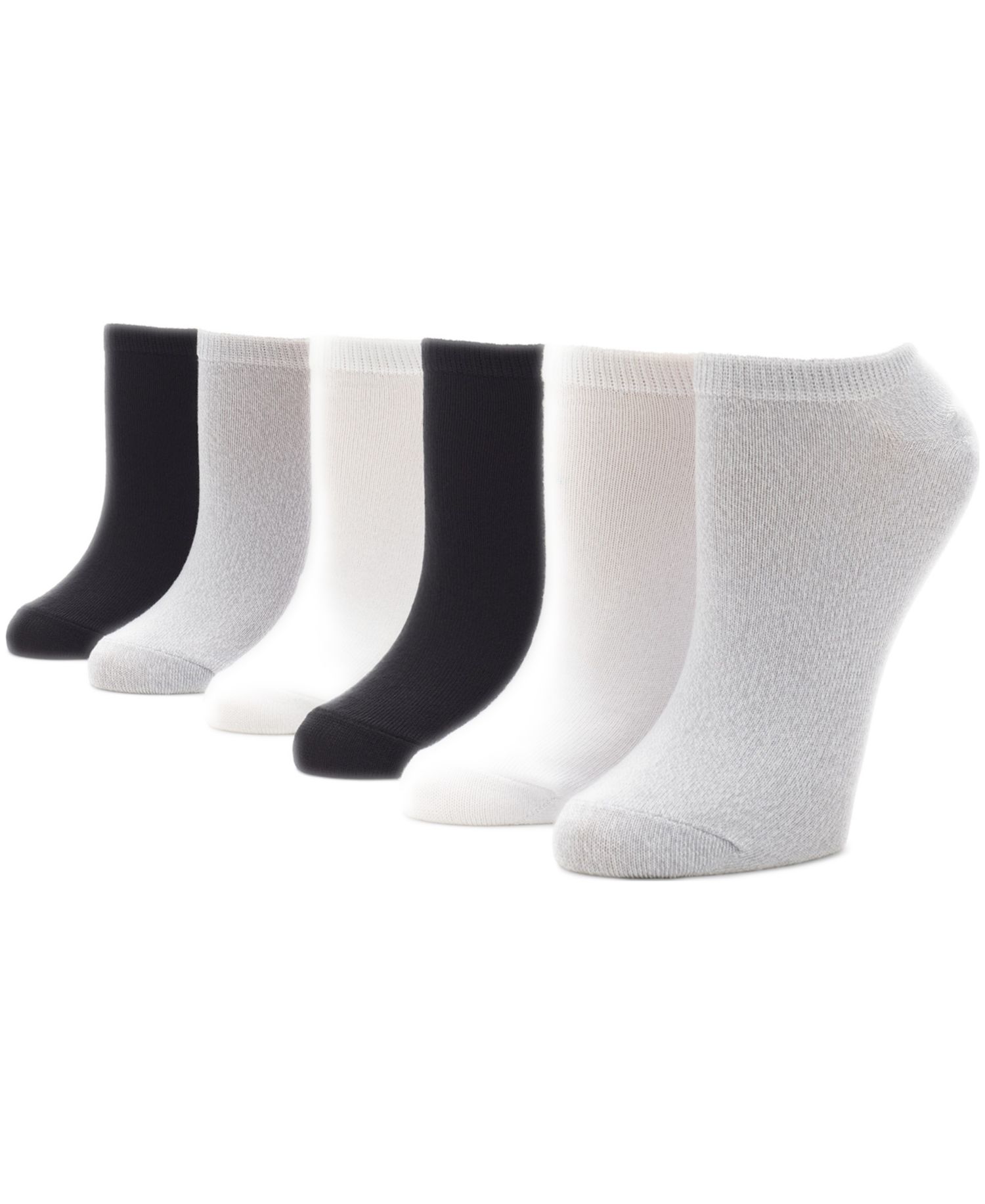 6 Pack Super-Soft Liner Socks