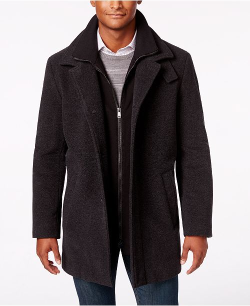 Calvin Klein Coleman Wool Blend Overcoat Reviews Coats