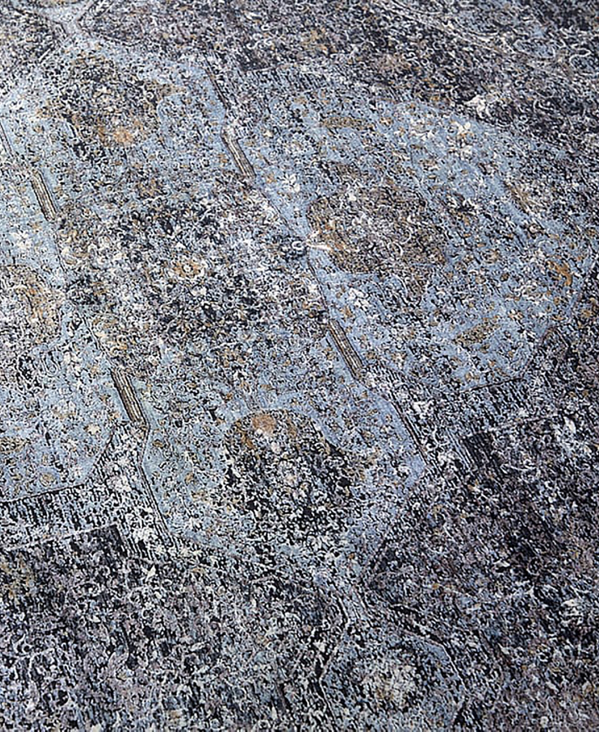 Feizy Sarrant R3963 Charcoal 2' x 3' Area Rug