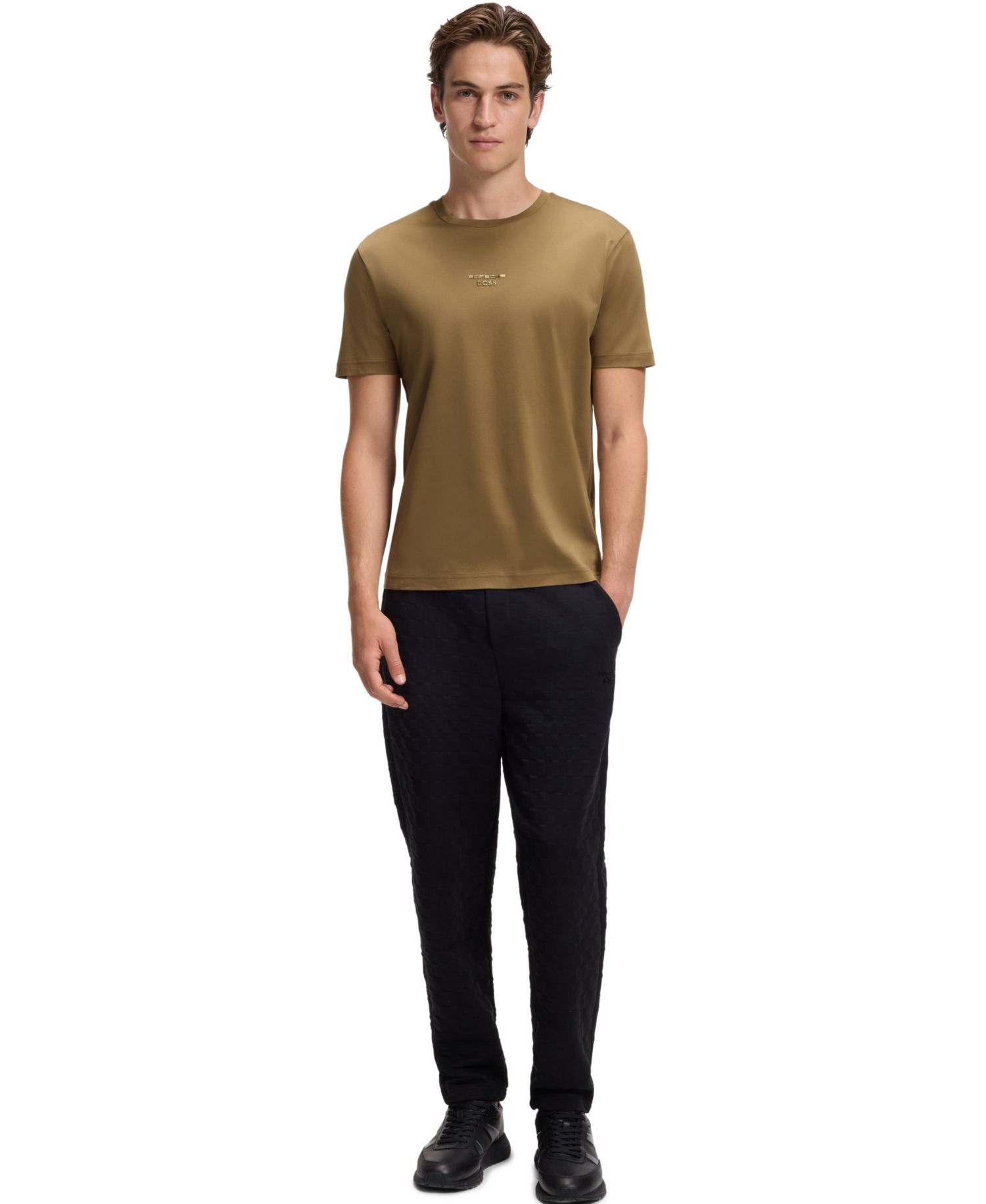 x Porsche Men's Mercerized-Cotton Regular-Fit T-Shirt