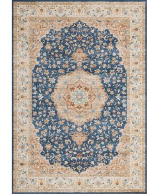 Homewell Machine Washable HAM4003 4'11"x6'11" Area Rug