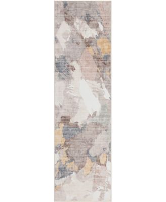 Homewell Machine Washable HAM4001 2'x6'11" Runner Area Rug