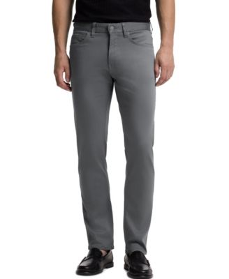 Men's Fade-Resistant Twill Slim-Fit Pants