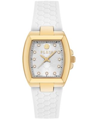 Supreme Women's White Silicone Strap Watch 30mm