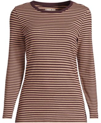 Women's Long Sleeve Micro Rib T-Shirt