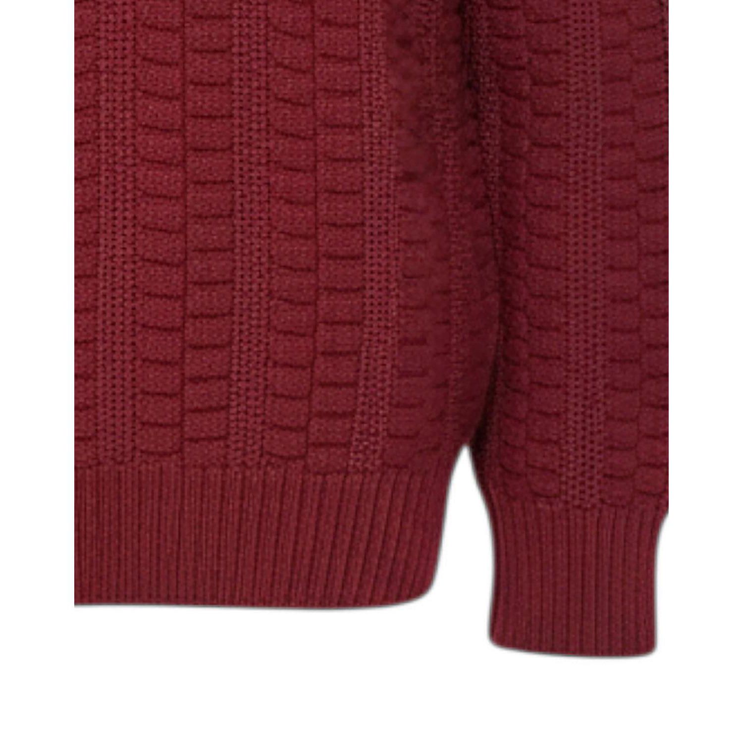 Little Boys (5-7)Organic Half Zip Cable Pullover Sweater