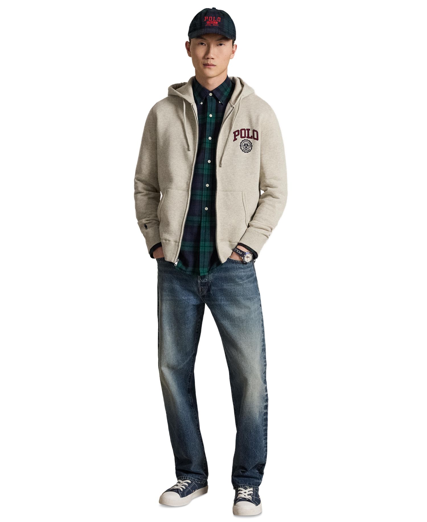 Men's Logo Fleece Full-Zip Hoodie