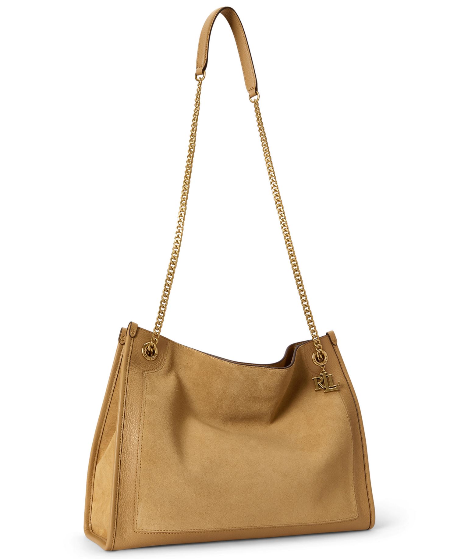 Bradley Suede Large Shopper Tote Bag