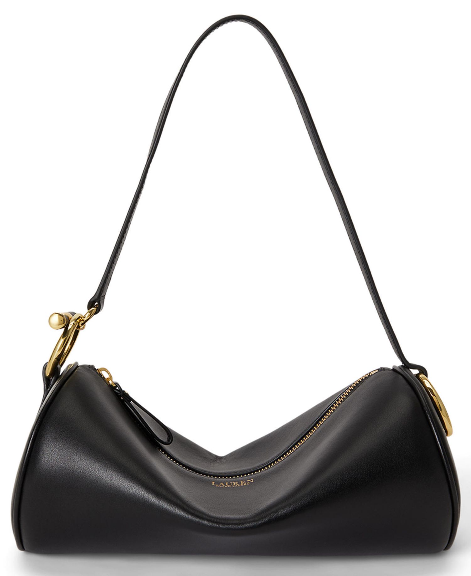 Blaike Leather Small Barrel Bag