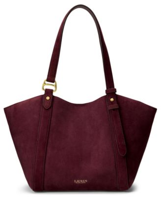 Tasha Small Suede Tote Bag