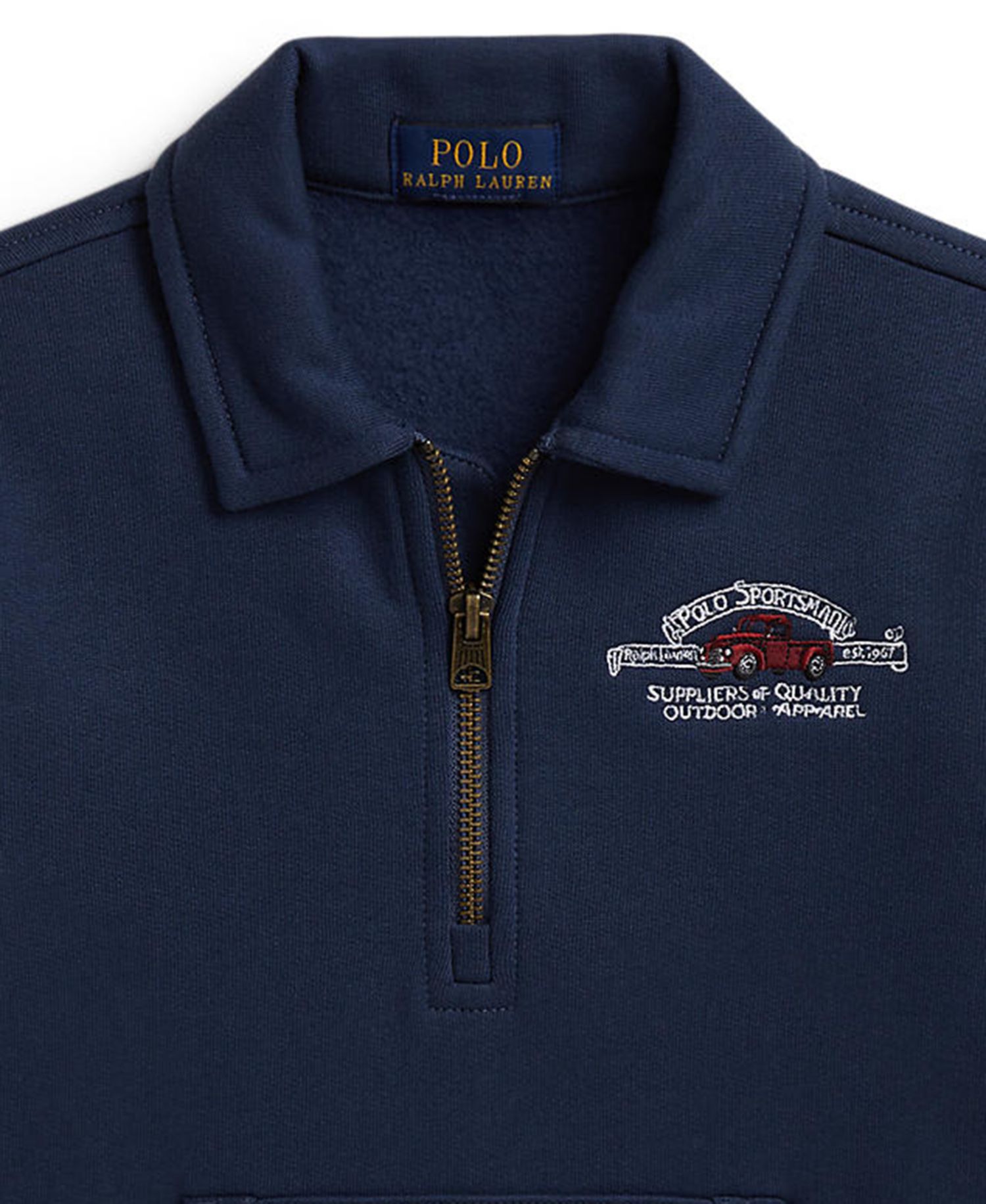 Boys' 2T-7 Polo Sportsman Fleece Sweatshirt