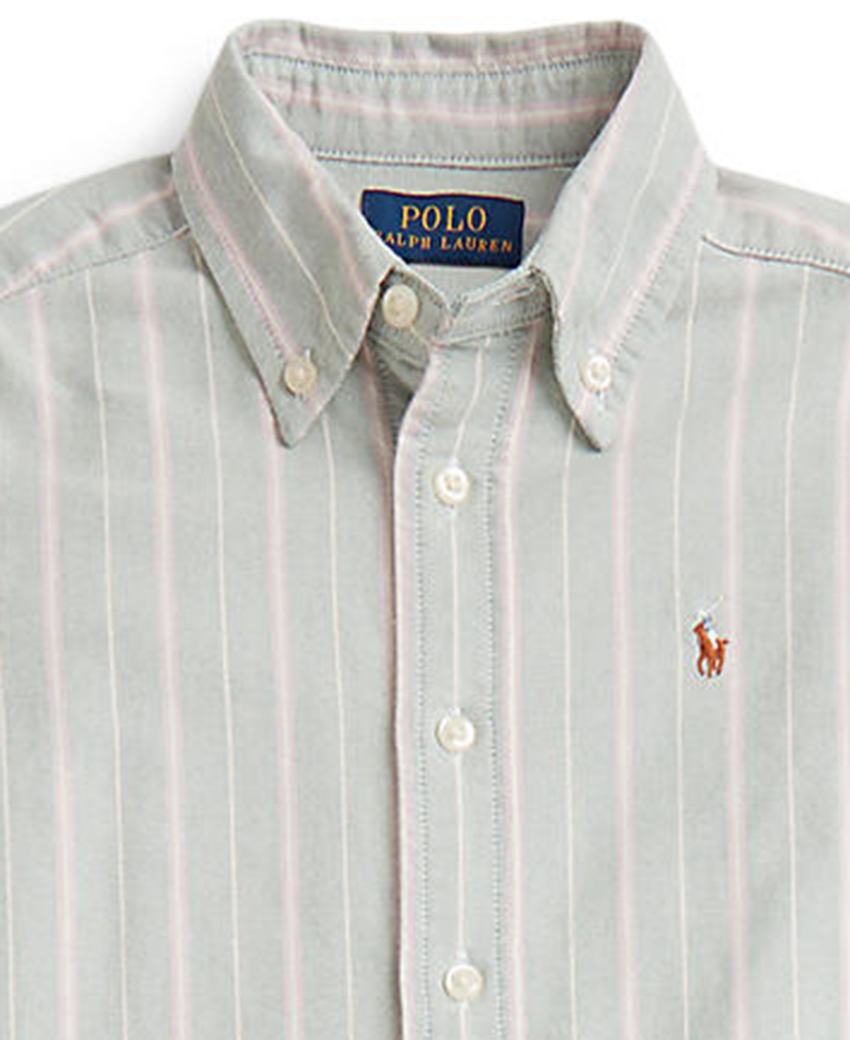 Polo Ralph Lauren Boys' 2T-7 Cotton Oxford Shirt and Corduroy Pants, 2-Piece Set