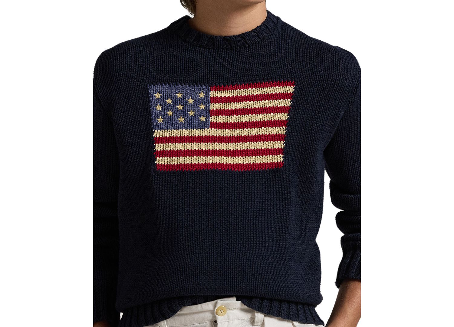 Big Boys The Iconic Flag Sweater