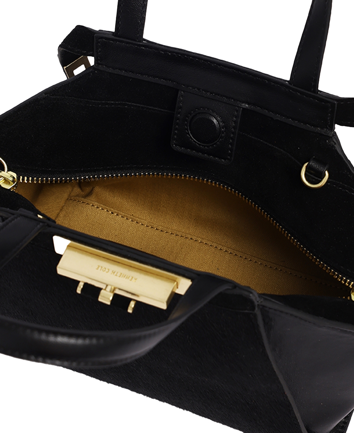 Kenneth Cole Leather Small Satchel Handbag