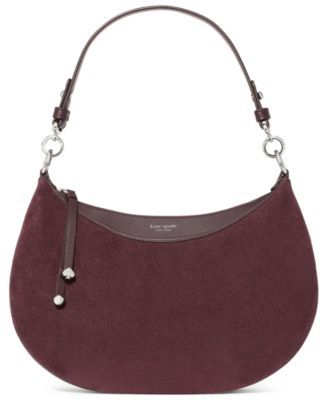 Liv Medium Suede Shoulder Bag