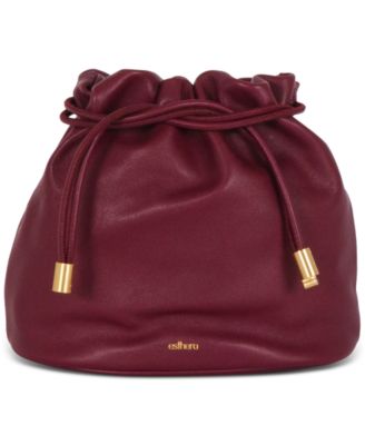 Leather Convertible Small Crossbody Handbag