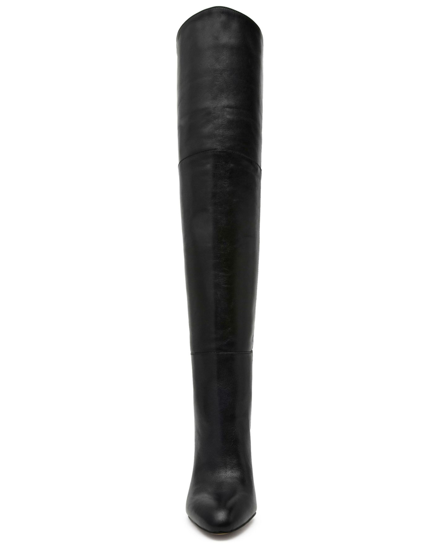 Женские ботинки Steve Madden Foretold Block Heel Over-the-Knee Dress Boots, цвет: Чёрный — фото 7