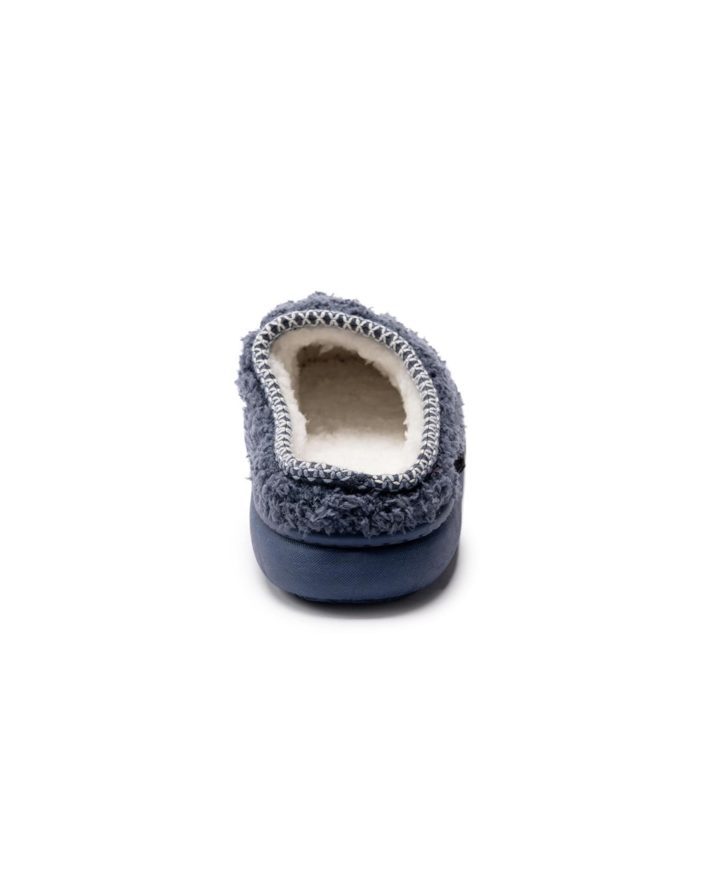Женские тапочки MUK LUKS Janna Cozy Crew Clog Slippers, цвет: Синий, вариант 1 — фото 3