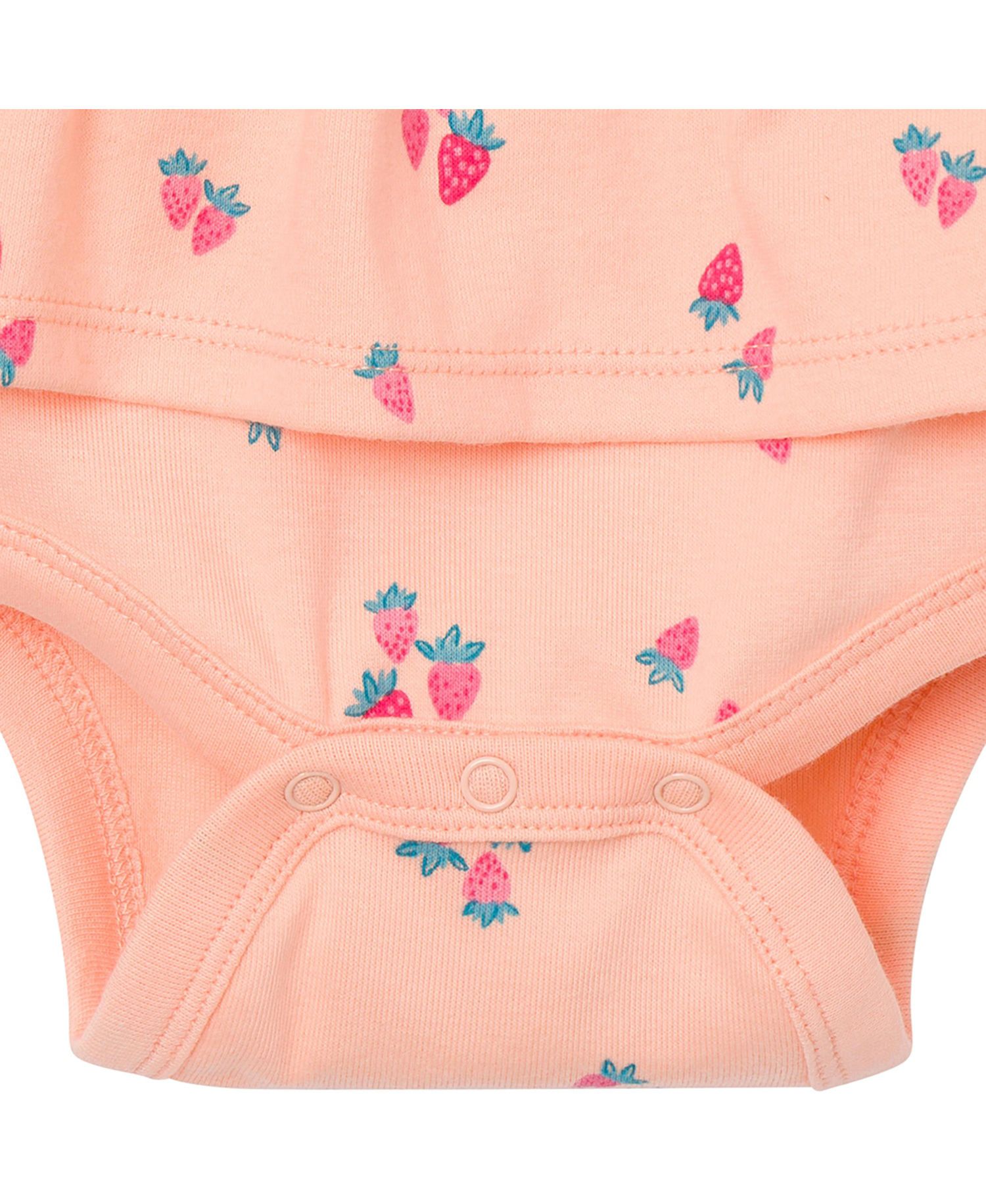 Baby Girls 4-Pack Bodysuits