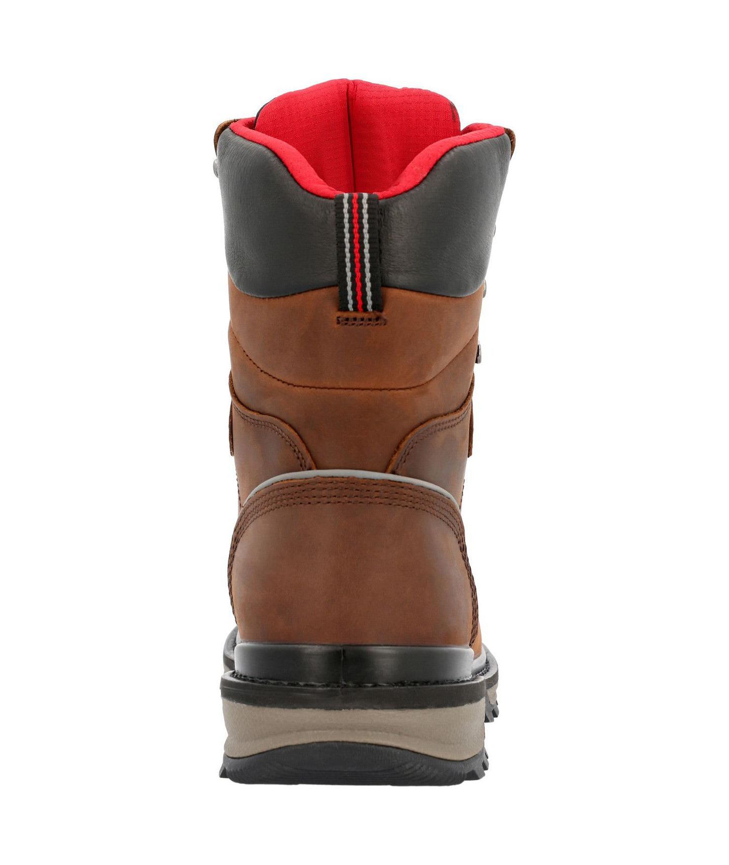 Мужские ботинки ROCKY Rams Horn Waterproof Composite Toe Work Boot, цвет: Коричневый — фото 6