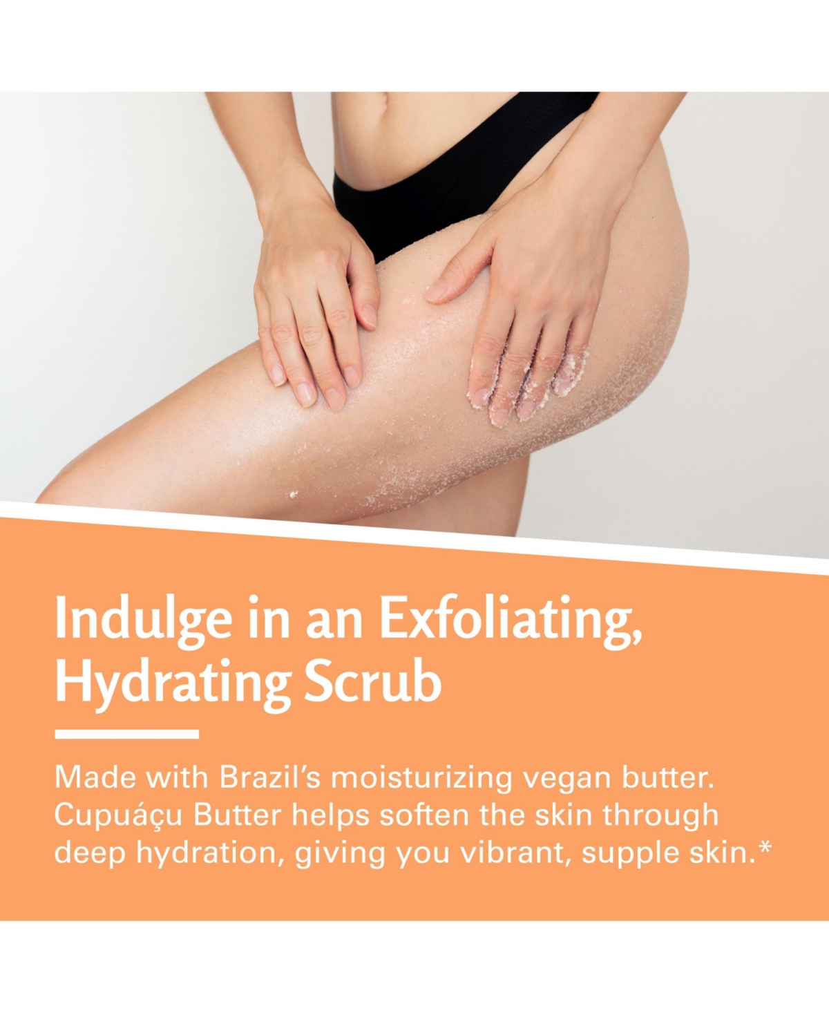 M3 Naturals Brazilian Body Scrub, 16 Ounce