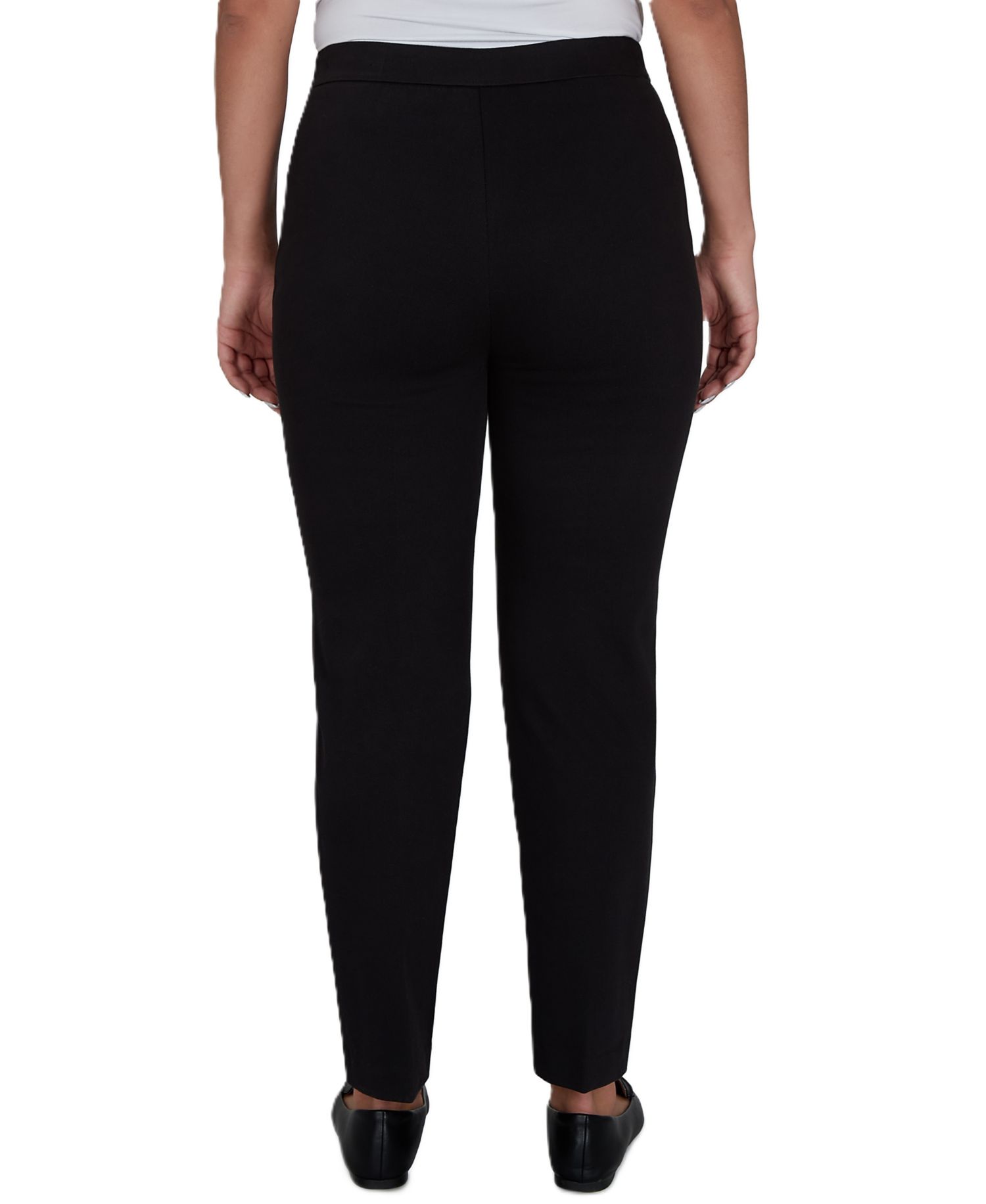 Petite Travel Advisory Pull-On Cropped & Ankle Pants