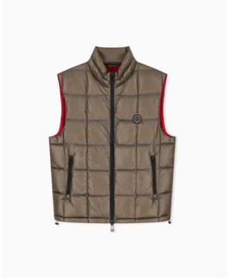 Men's Nylon Metallic Shine Down Vest