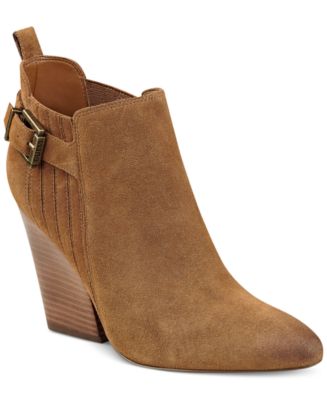 macys beige booties