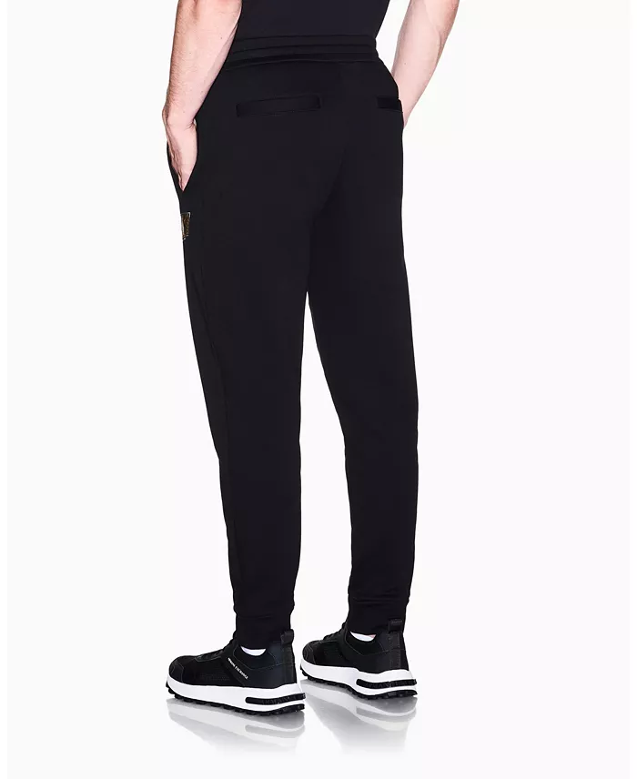 Men's Black And Gold Box Jogger - thumbnail 5